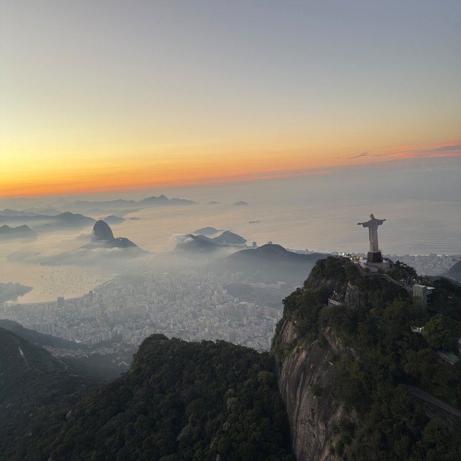 Sugarloaf Mountain from the air