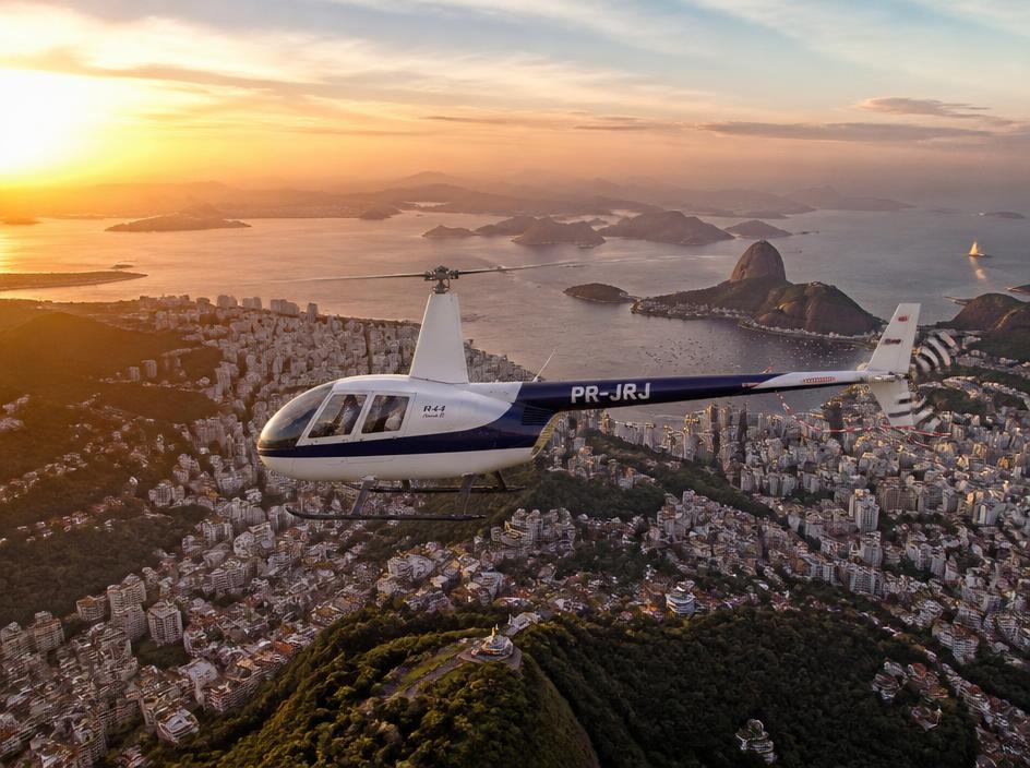 RJ COMPLETE helicopter flight over Rio de Janeiro